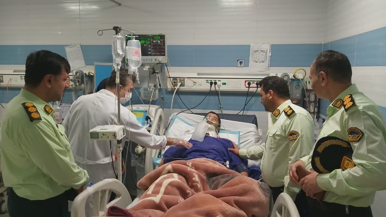 دستگیری راننده متواری پس از برخورد با سرباز پلیس در قائم‌شهر