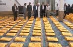 توزیع بیش از ۴۰۰ بسته لوازم‌التحریر در عباس‌آباد