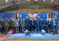 برگزاری مراسم افتتاحیه مسابقات وزنه‌برداری سیزم در بابلسر