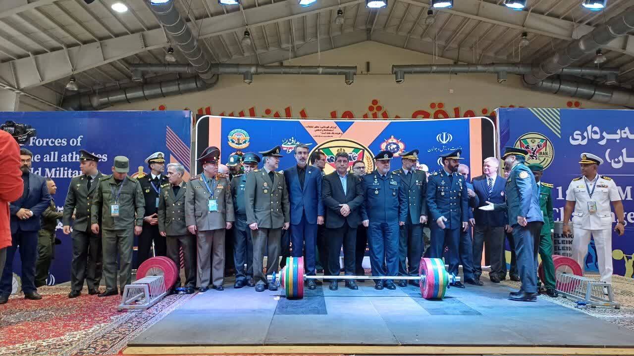 برگزاری مراسم افتتاحیه مسابقات وزنهبرداری سیزم در بابلسر