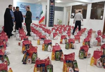توزیع۱۲۰ بسته معیشتی در رشت