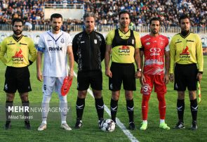 شکست تیم فوتبال ملوان بندرانزلی مقابل پرسپولیس