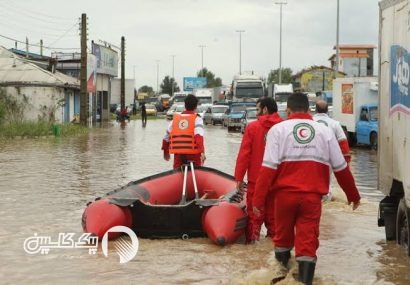 امدادرسانی هلال‌احمر در ۱۷۳ حادثه طی ۷۲ ساعت گذشته